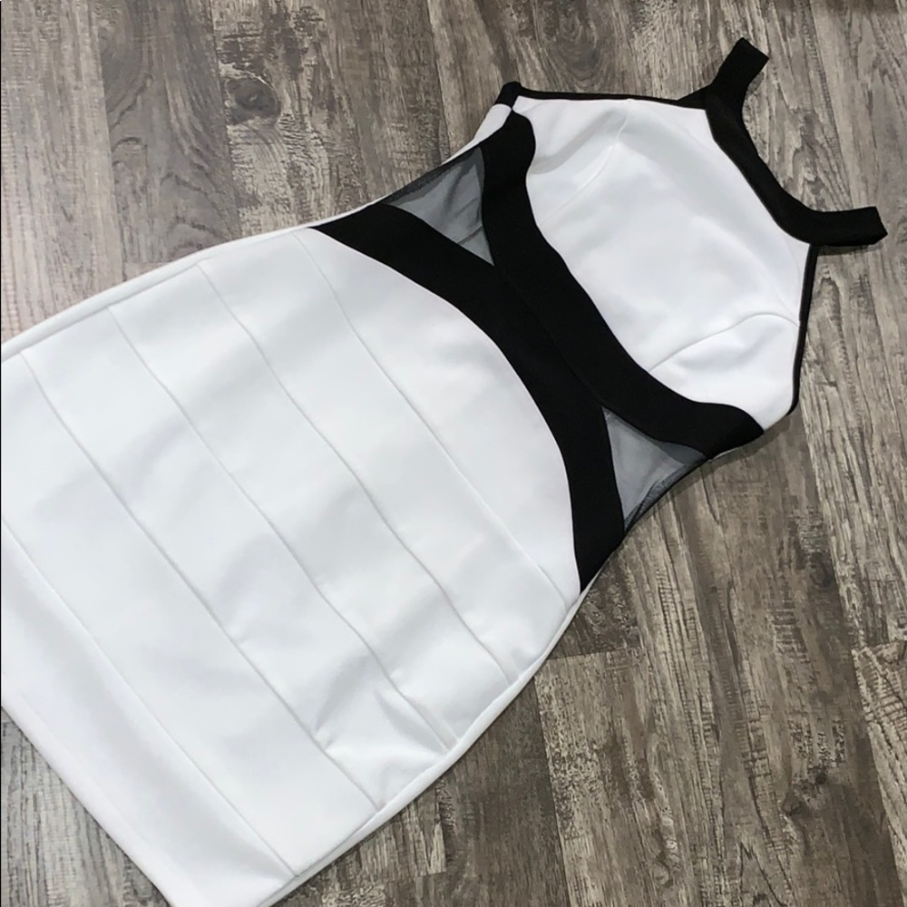 Black and white Dress